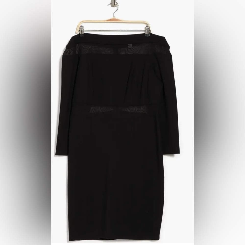 NWOT Love by Design Elegant Black Sheath Dress - Picture 5 of 6